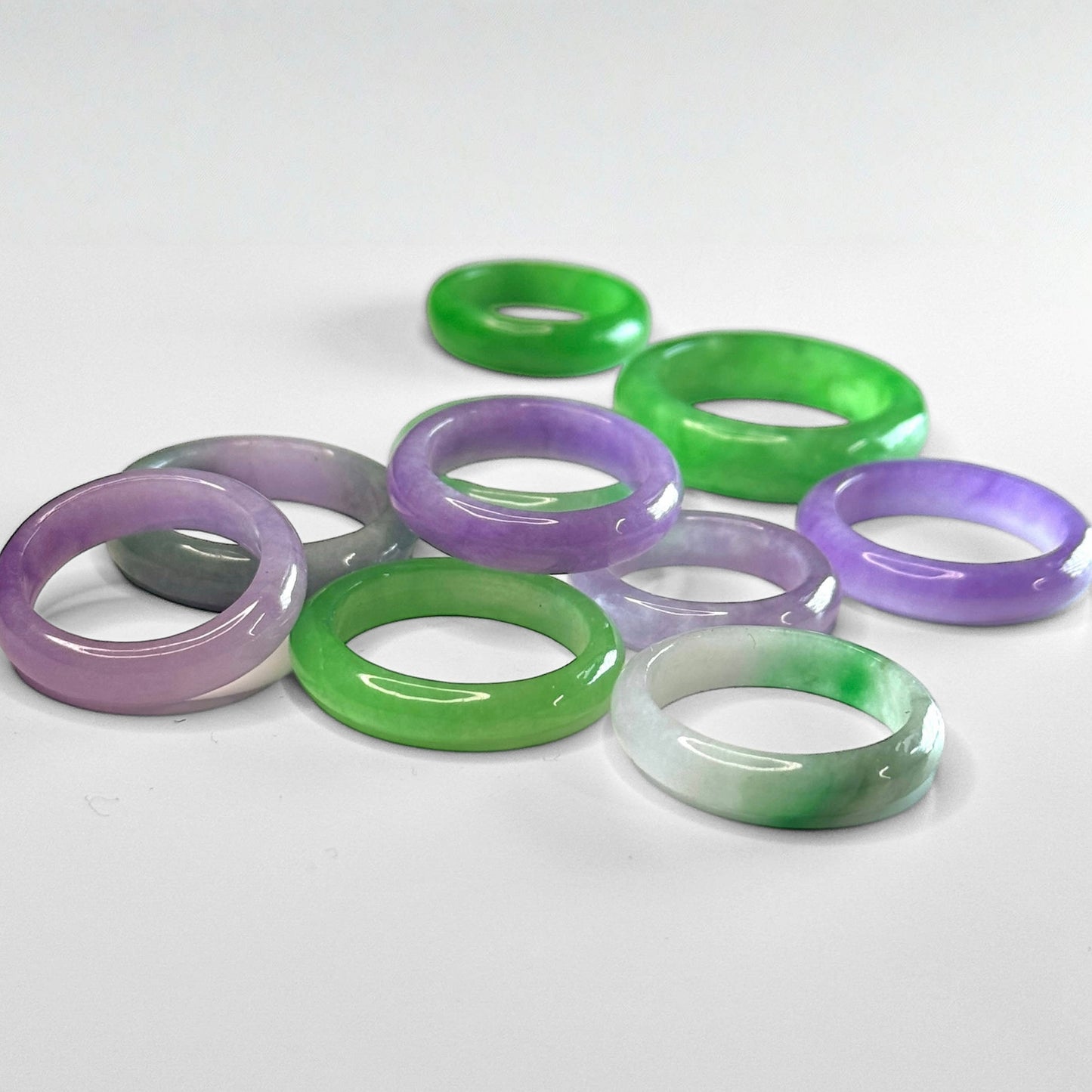 Natural Burmese Jade Ring – One-of-a-Kind Radiance with Healing Energy
