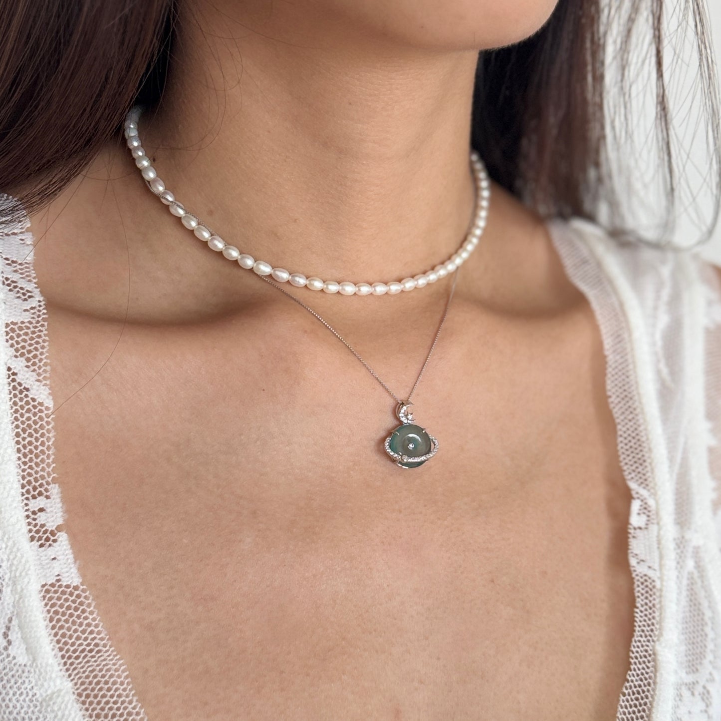 Celestial Orbit Pendant Necklace