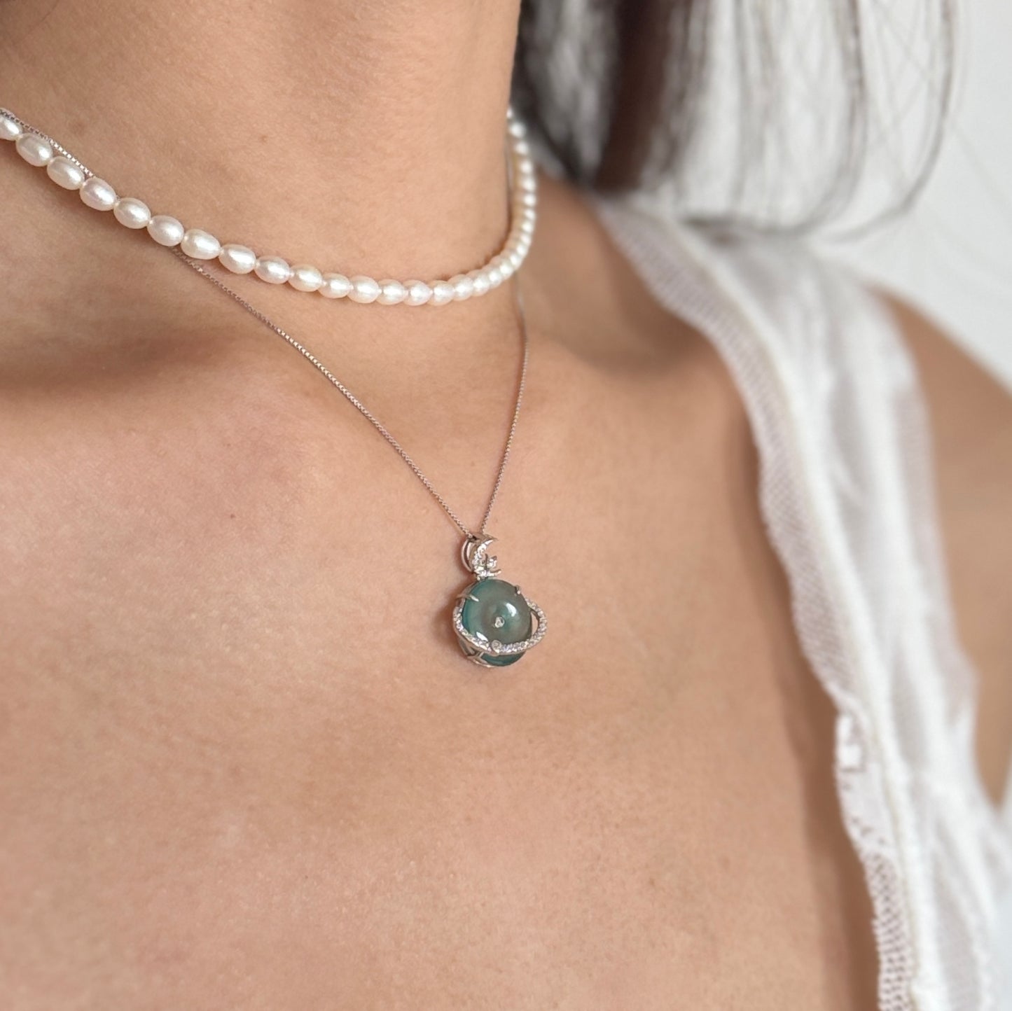 Celestial Orbit Pendant Necklace