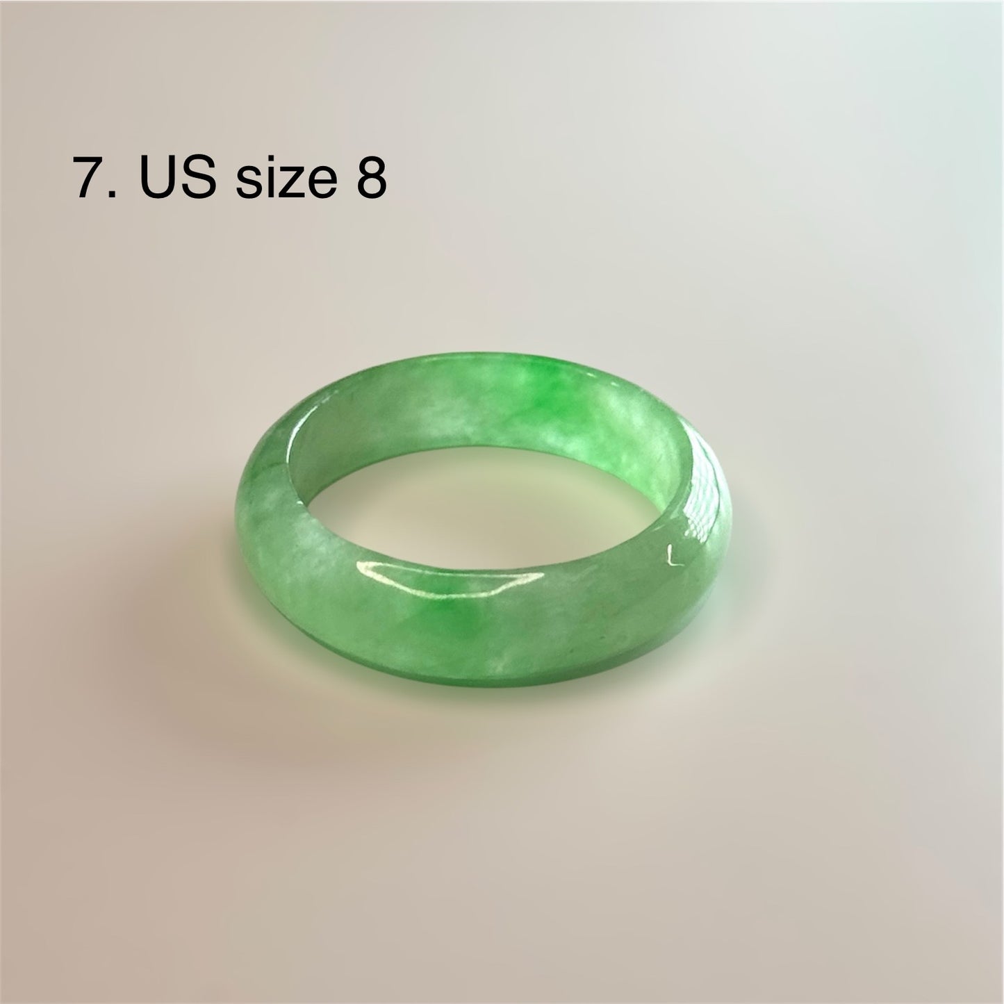 Natural Burmese Jade Ring – One-of-a-Kind Radiance with Healing Energy