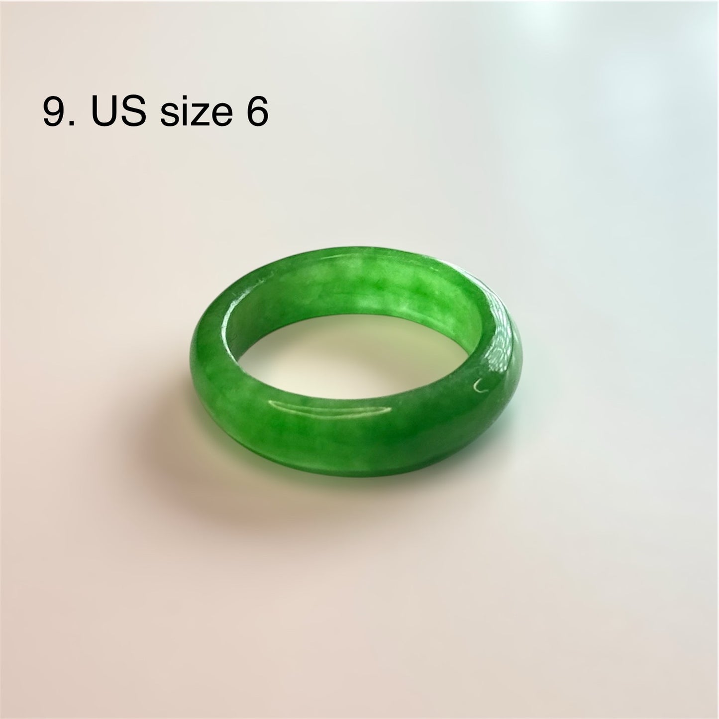 Natural Burmese Jade Ring – One-of-a-Kind Radiance with Healing Energy