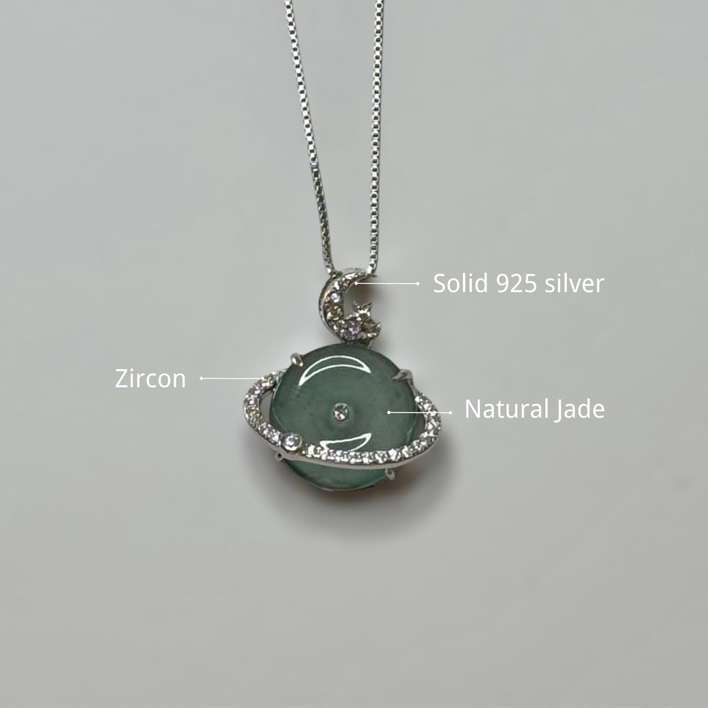 Celestial Orbit Pendant Necklace