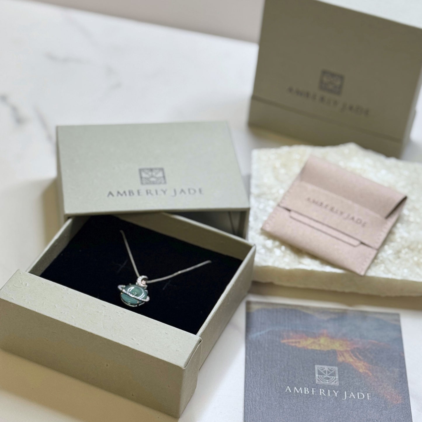 Celestial Orbit Pendant Necklace