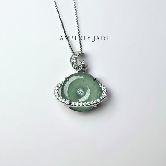 Celestial Orbit Pendant Necklace